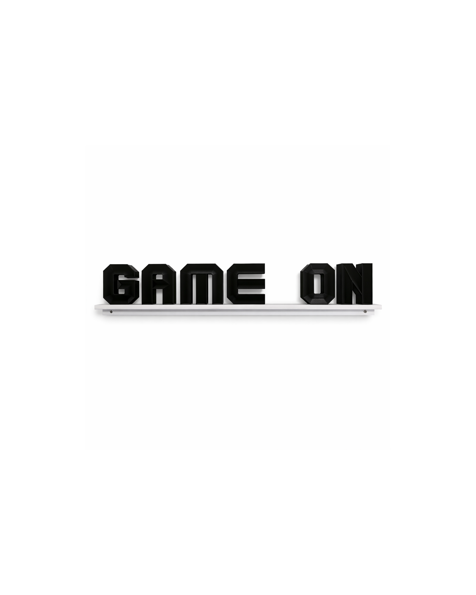 GAME ON bogstaver